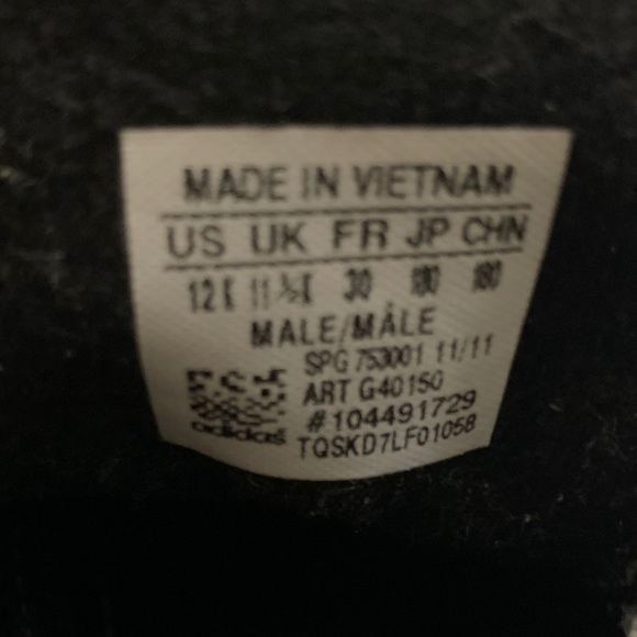 Adidas black and pink girls cleats size 12 - Picture 5 of 6